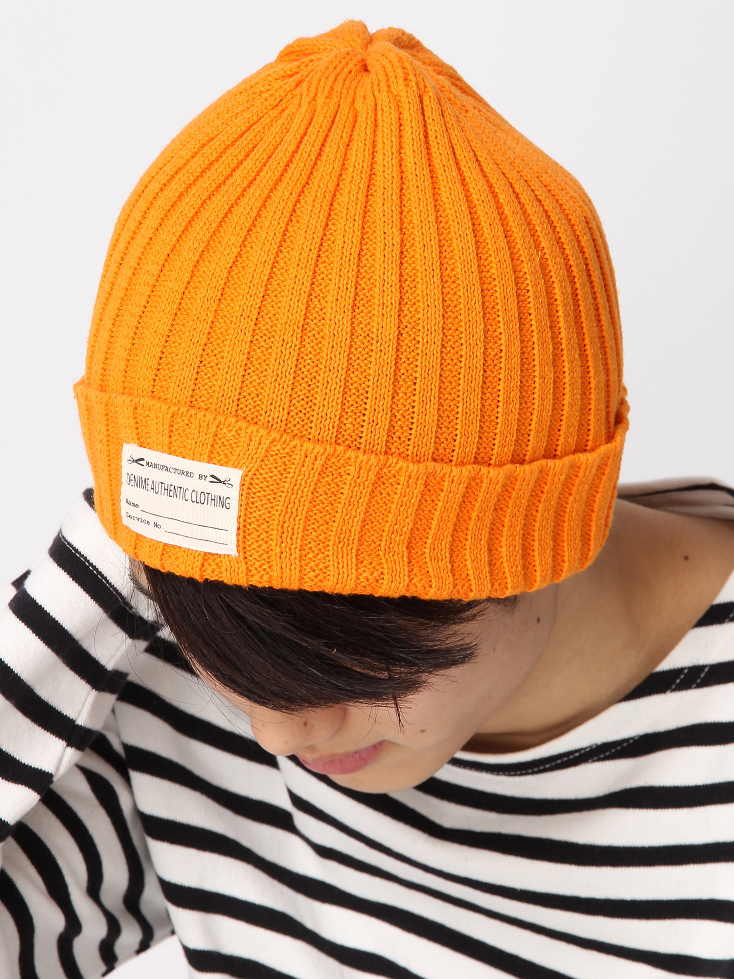 CL WATCH CAP/コットンリネンワッチキャップ