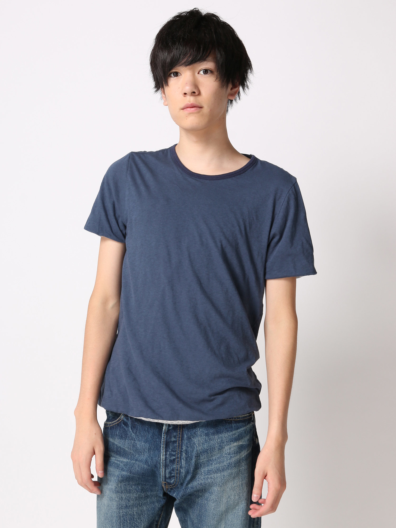 【JapanMade】REVERSIBLE TEE/リバーシブルTシャツ