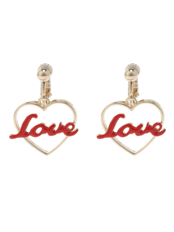 WEGO/LOVEイヤリング